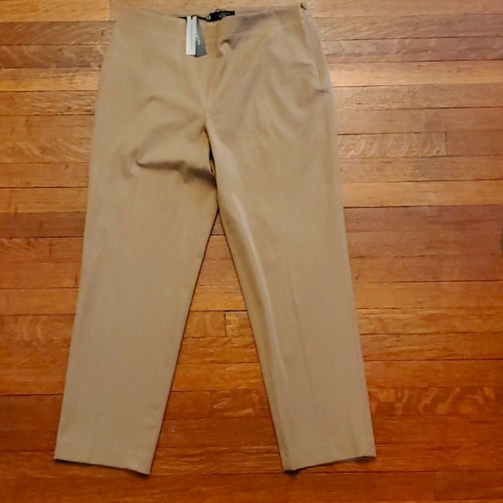 NWT Talbots Women's Classic Slim Pants Size 14